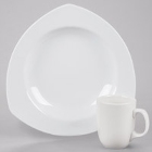 CAC Camptown Super White China Dinnerware