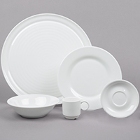 Cardinal Zenix White Porcelain Dinnerware
