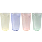 Carlisle Crystalon RimGlow Designer Plastic Tumblers