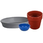 Cast Aluminum Serving and Display Bowls