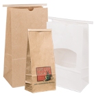 Recloseable Tin Tie and Coffee / Cookie Paper Bags