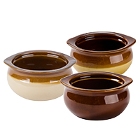 Traditional French Onion Soup Crocks
