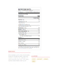 Nutrition Nutrition
