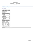 Nutrition Nutrition