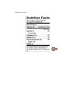 Nutritional Information Nutritional Information