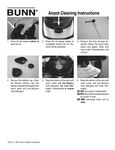 Airpot Cleaning Instructions Airpot Cleaning Instructions