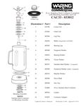 Parts Diagram - CAC33 Parts Diagram - CAC33
