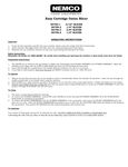 56750 Easy Onion Slicer II Operation / Parts Manual 56750 Easy Onion Slicer II Operation / Parts Manual