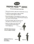 Pouring Guide Pouring Guide