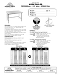 Spec Sheet Spec Sheet