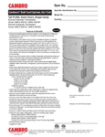 Spec Sheet Spec Sheet