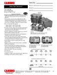 Spec Sheet Spec Sheet