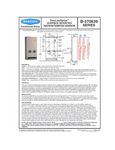 Specifications Sheet Specifications Sheet