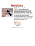 Edgecraft's Specification Sheet Edgecraft's Specification Sheet