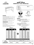 Spec Sheet Spec Sheet