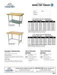 Spec Sheet Spec Sheet
