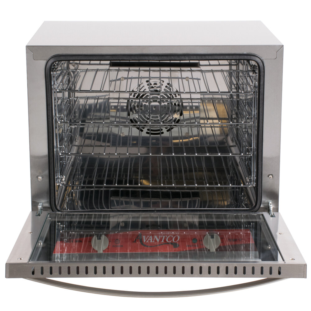 Avantco CO-28 Half Size Countertop Convection Oven, 2.3 Cu. Ft. - 208 ...
