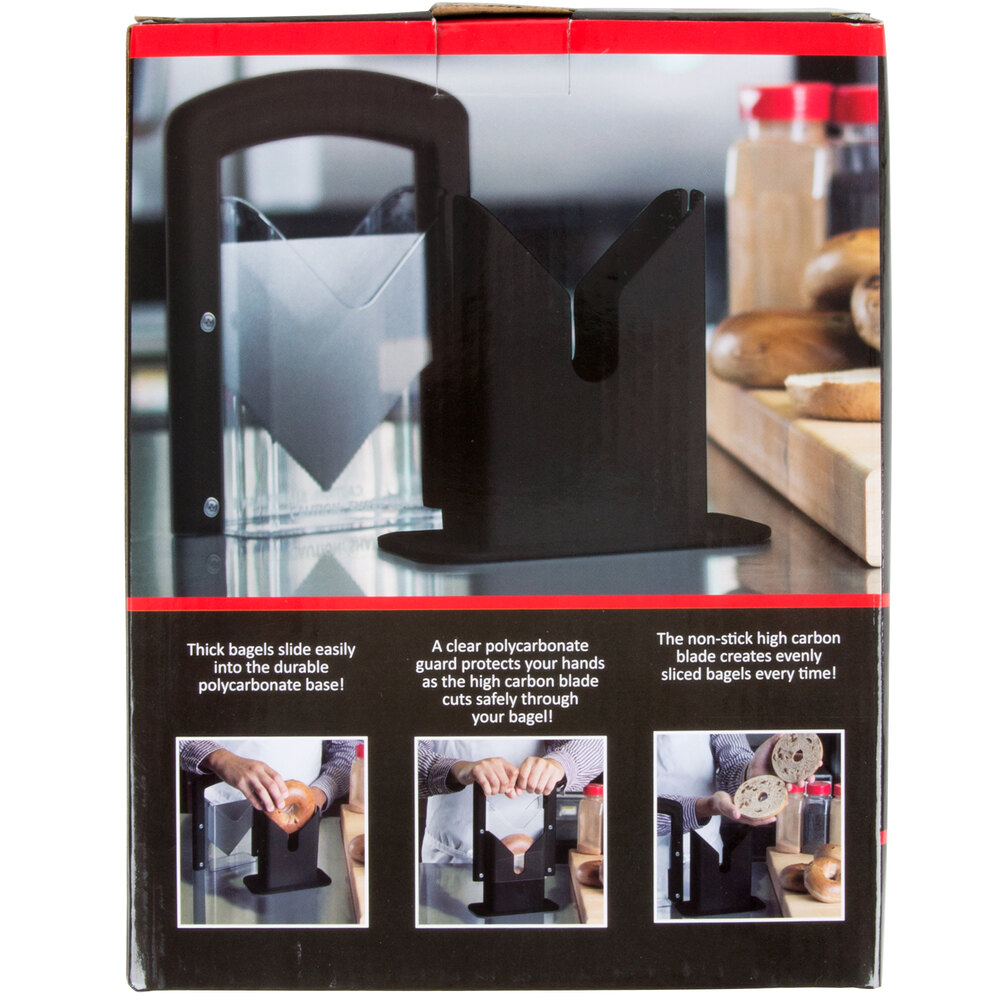 Bagel Blade Plus Black Commercial Bagel Slicer