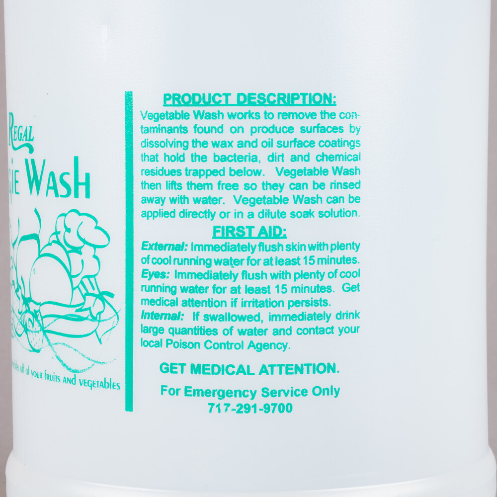 Regal Veggie Wash Fruit and Vegetable Wash Ecolab® 15932