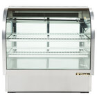 Full Service / Rear Access Curved Glass Deli Cases