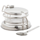 Condiment Jars and Jar Holders