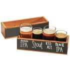 Cal-Mil Beer Sampler Glasses and Beer Paddles