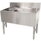 2 Bowl Underbar Sinks