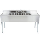 3 Bowl Underbar Sinks