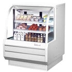 Full Service / Rear Access Curved Glass Deli Cases