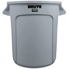 Rubbermaid BRUTE FG261000GRAY Gray 10 Gallon Trash Can