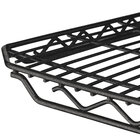 Metro qwikSLOT Silver Hammertone Wire Shelving