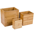 Bamboo Display Risers