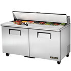 60" Commercial Sandwich / Salad Preparation Refrigerators