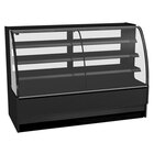 Structural Concepts Full Service Rear Access Curved Glass Deli Cases
