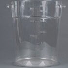 Round, Clear Food Storage Containers & Lids