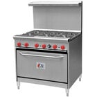 Cooking Performance Group Commercial Gas Restaurant Ranges with Oven