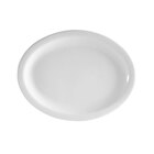 CAC Clinton Super White Narrow Rim Porcelain Dinnerware