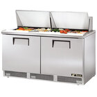 64" and 68" Commercial Sandwich / Salad Preparation Refrigerators