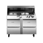 60" Commercial Sandwich / Salad Preparation Refrigerators