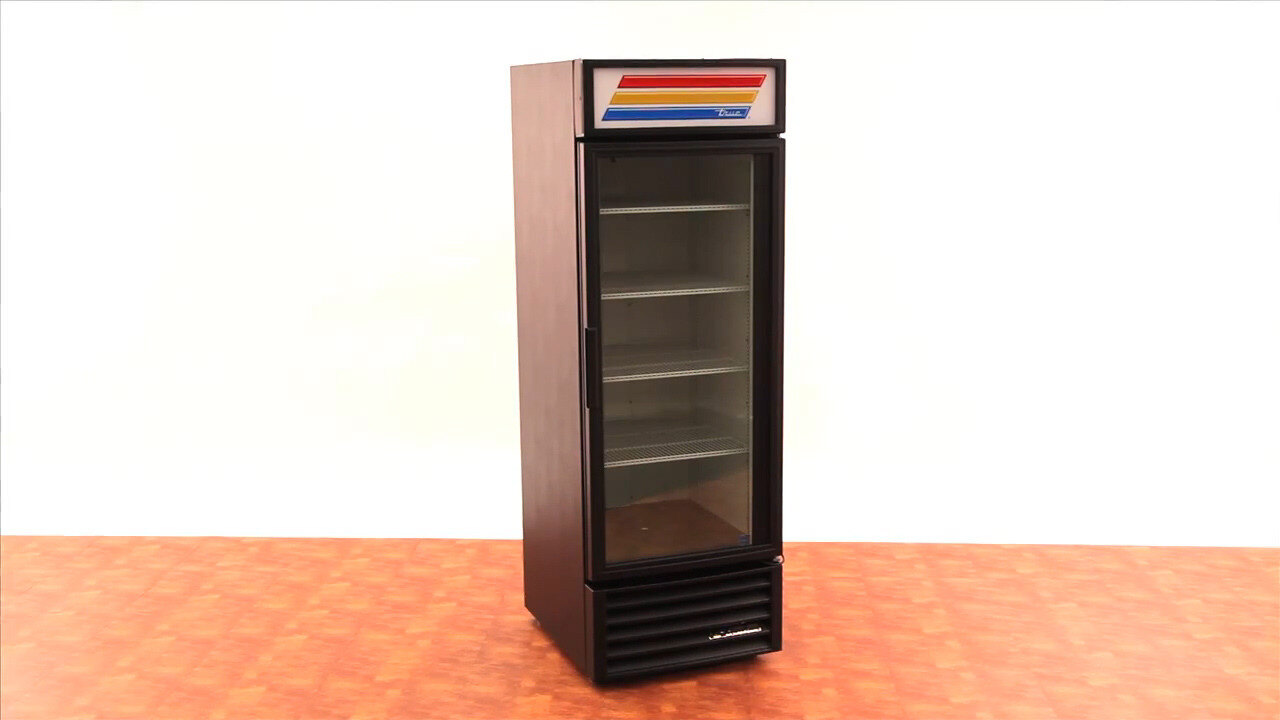True GDM-23 Glass Door Refrigerated Merchandiser True GDM-23 Glass Door Refrigerated Merchandiser