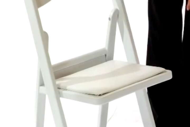 Resin Folding Chair with Padded Seat Resin Folding Chair with Padded Seat