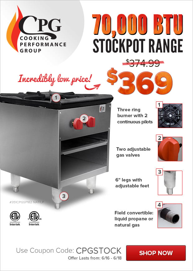 CPG Stockpot Range