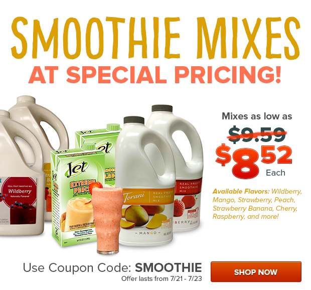 Smoothie Mixes at Special Pricing
