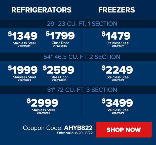 Avantco Refrigerators & Freezers