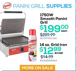 Panini Grill Supplies
