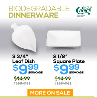 Biodegradable Dinneware
