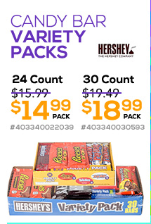 Candy Bar Variety Packs