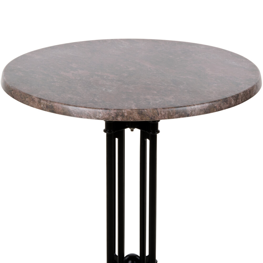 Bfm Seating Cn24r Midtown 24 Round Indoor Tabletop Concrete Image Preview