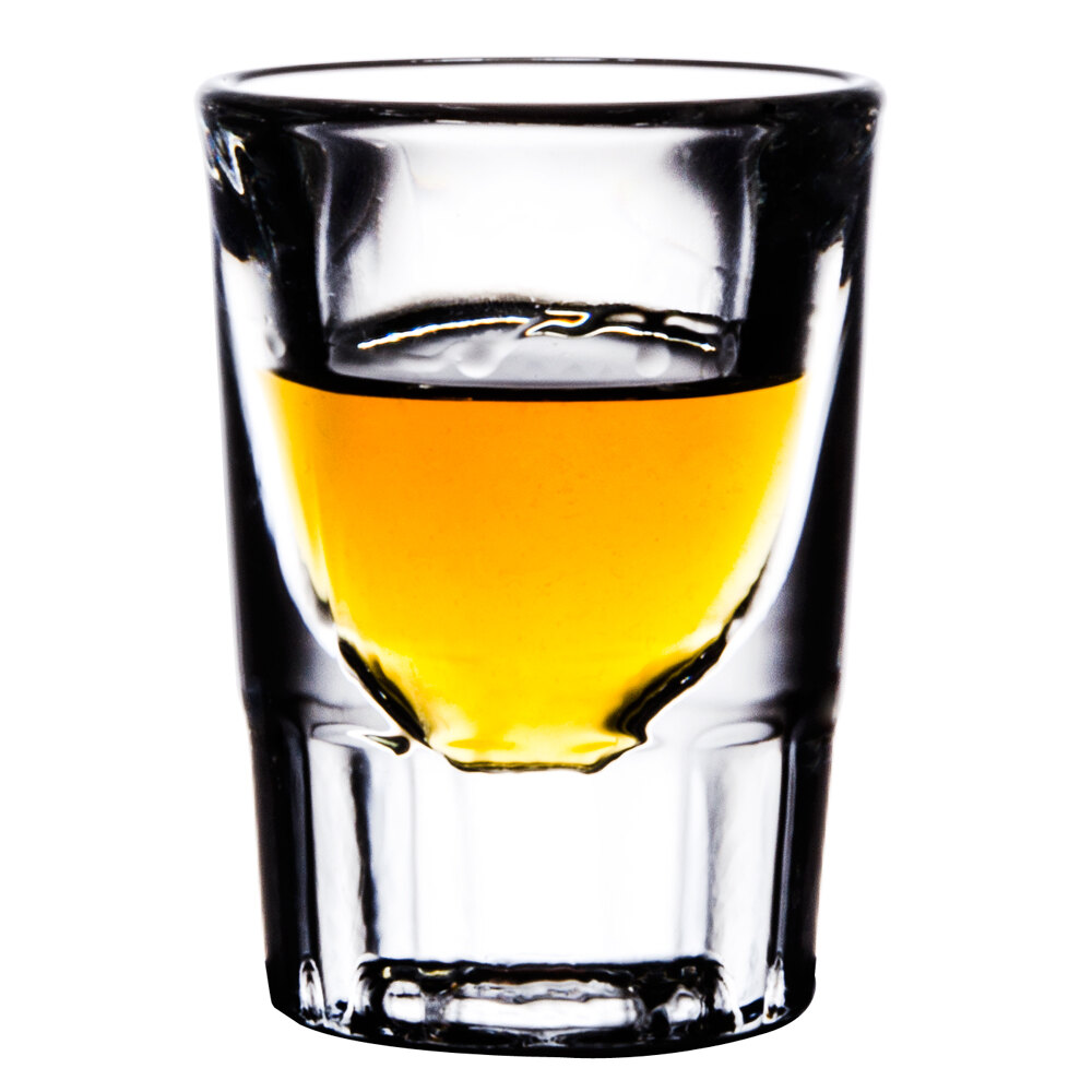 Libbey 5135 1.25 oz. Fluted Whiskey / Shot Glass - 12 / Pack