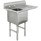 Advance Tabco 1 Compartment Sinks